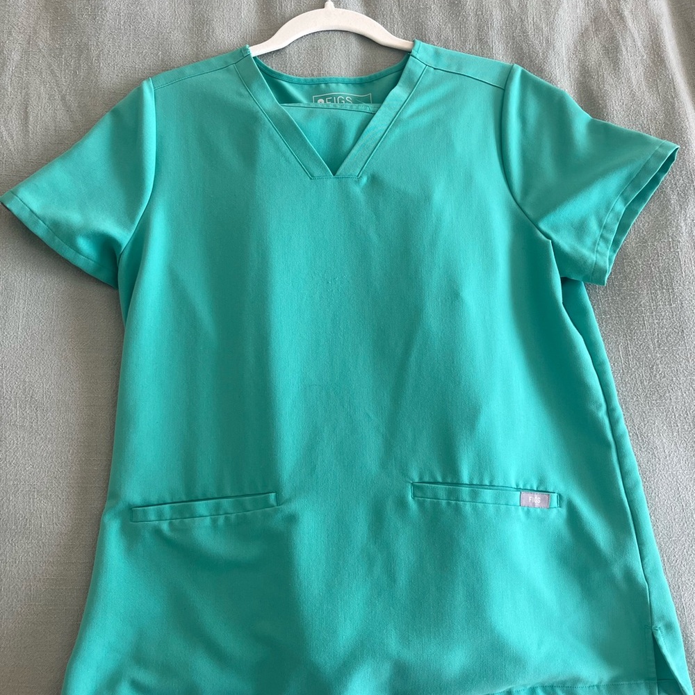 Surgical Green Figs Scrub Set